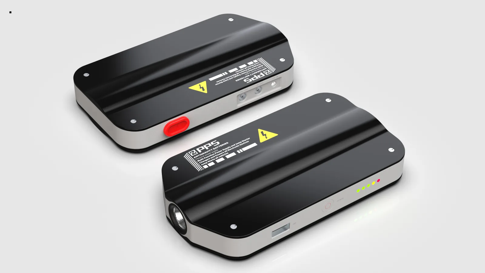 Power supply & Jump starter — view 1