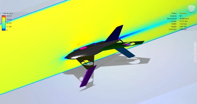 CFD simulation of the Airbus Gerridae VTOL