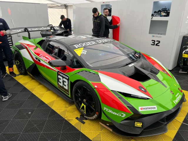 ASR 33 race car work in progress at Imola Race Track