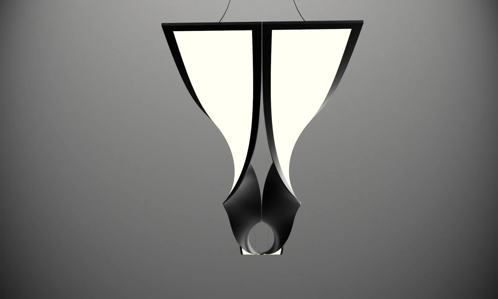 Twist OLED Suspended Lamp — view 2